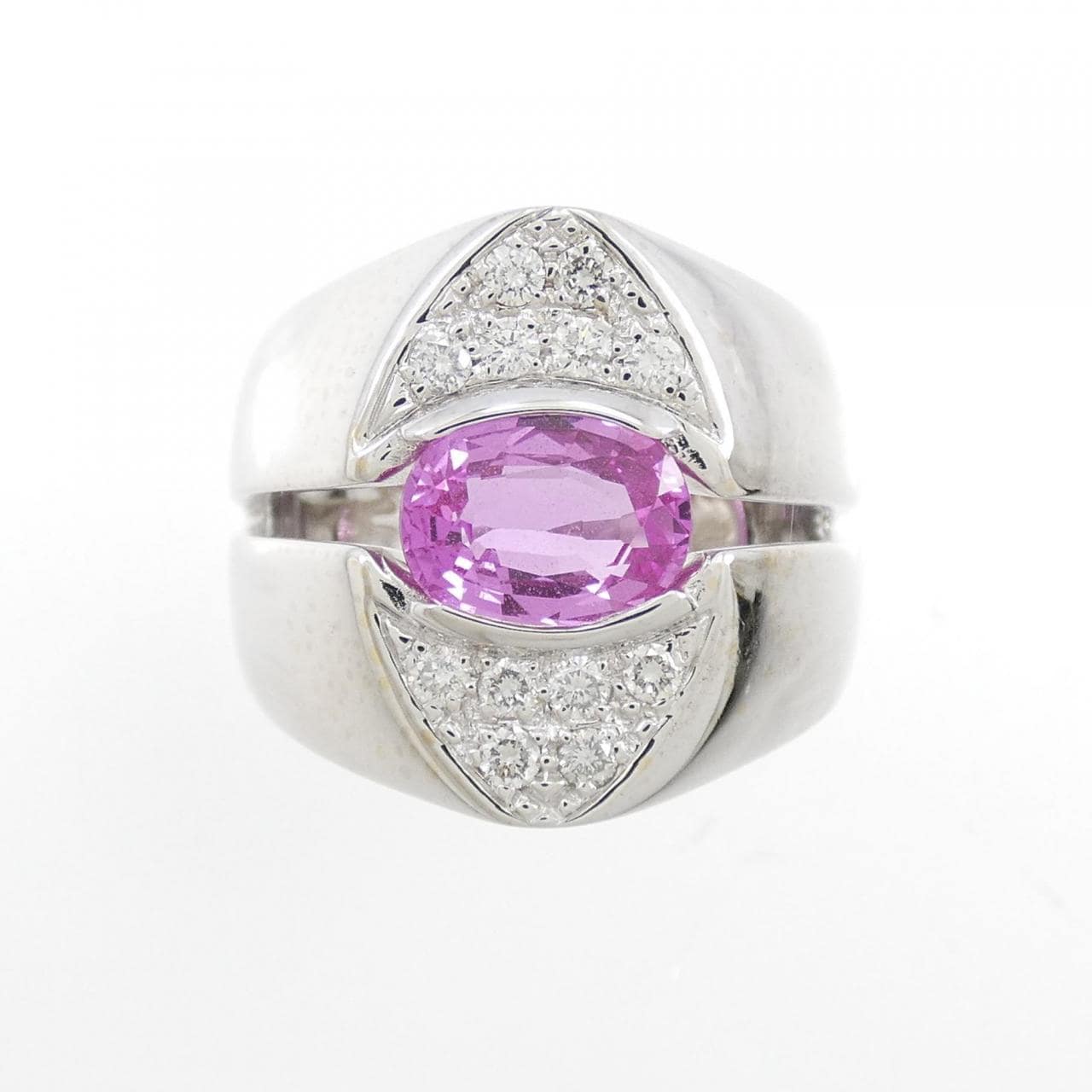 750WG Sapphire Ring 1.45CT