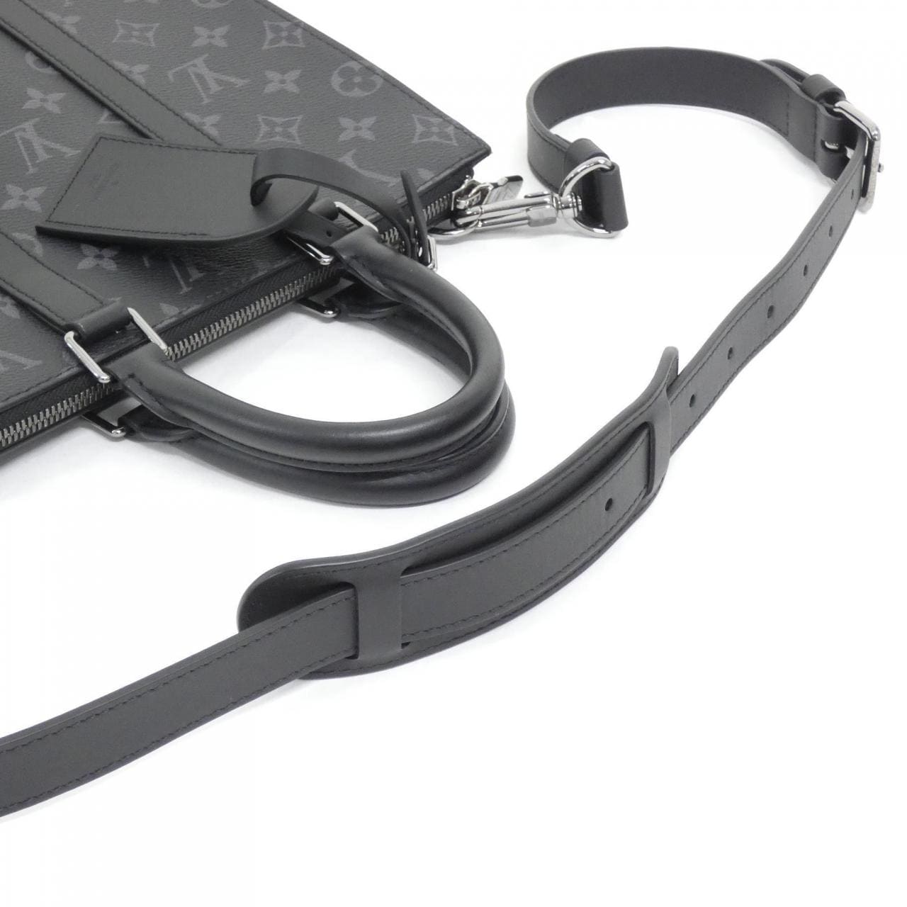 LOUIS VUITTON Monogram Eclipse Sac 塑料十字包 M46098