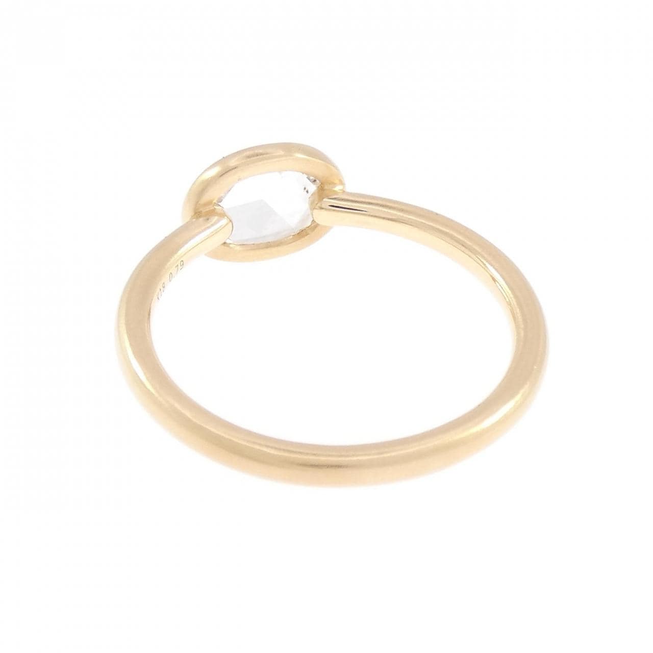 【新品】K18YG ダイヤモンド リング 0.79CT