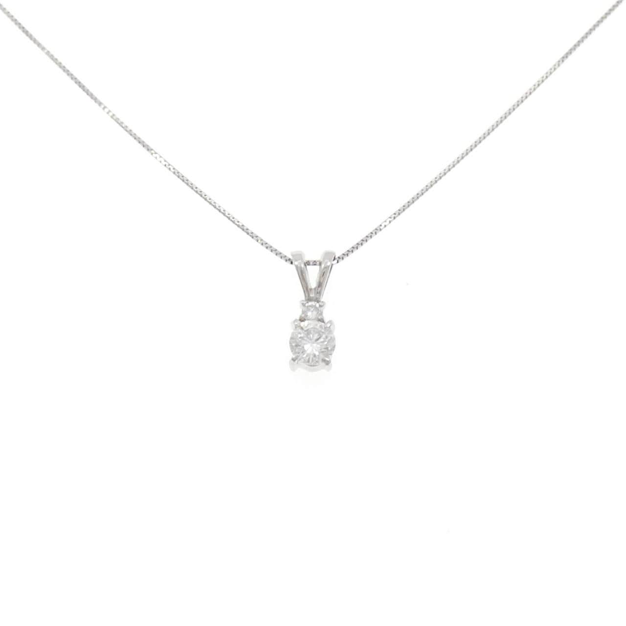 PT900/PT850 ダイヤモンド ネックレス 0.345CT