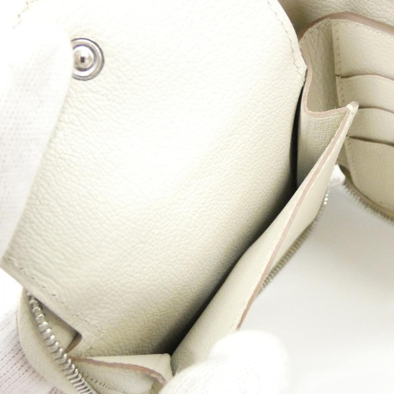 エルメス ジップアンゴー2 コンパクト シェーヌ ダンクル 084212CK 財布