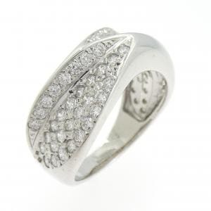 K18WG ダイヤモンド リング 1.01CT