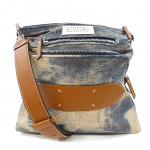 メゾンマルジェラ Maison Margiela 5AC レザーデニムエフェクトクラッチ&ショルダーバッグ SB1WG0015 BAG