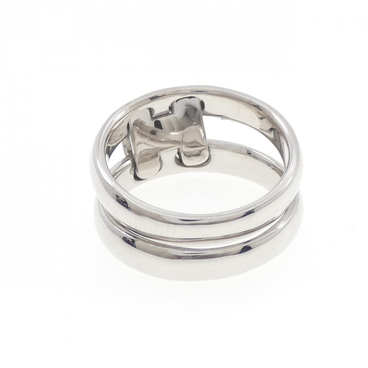 K18WG ダイヤモンド リング 0.15CT