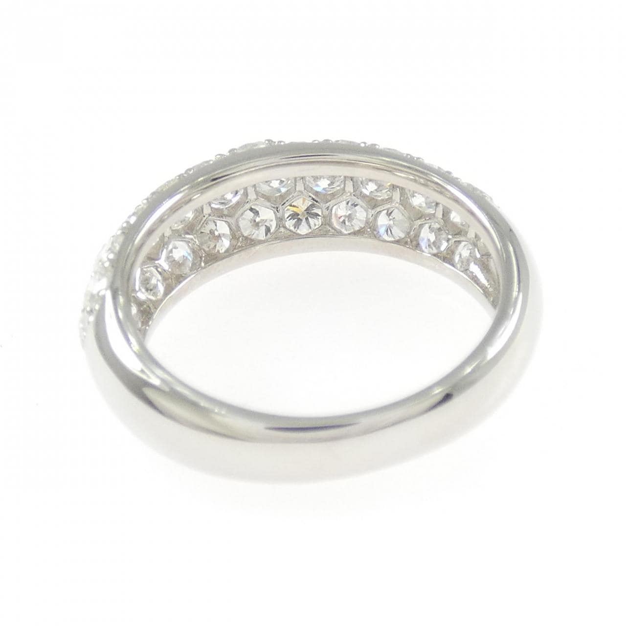 PT900 パヴェ ダイヤモンド リング 2.00CT