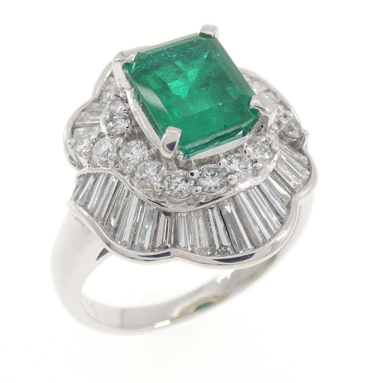 PT900 エメラルド リング 1.496CT コロンビア産