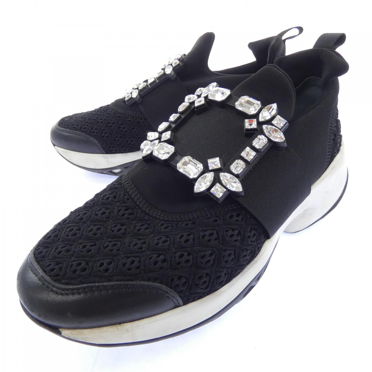 ロジェヴィヴィエ ROGER VIVIER ヴィヴ ラン　ストラスバックル スニーカー