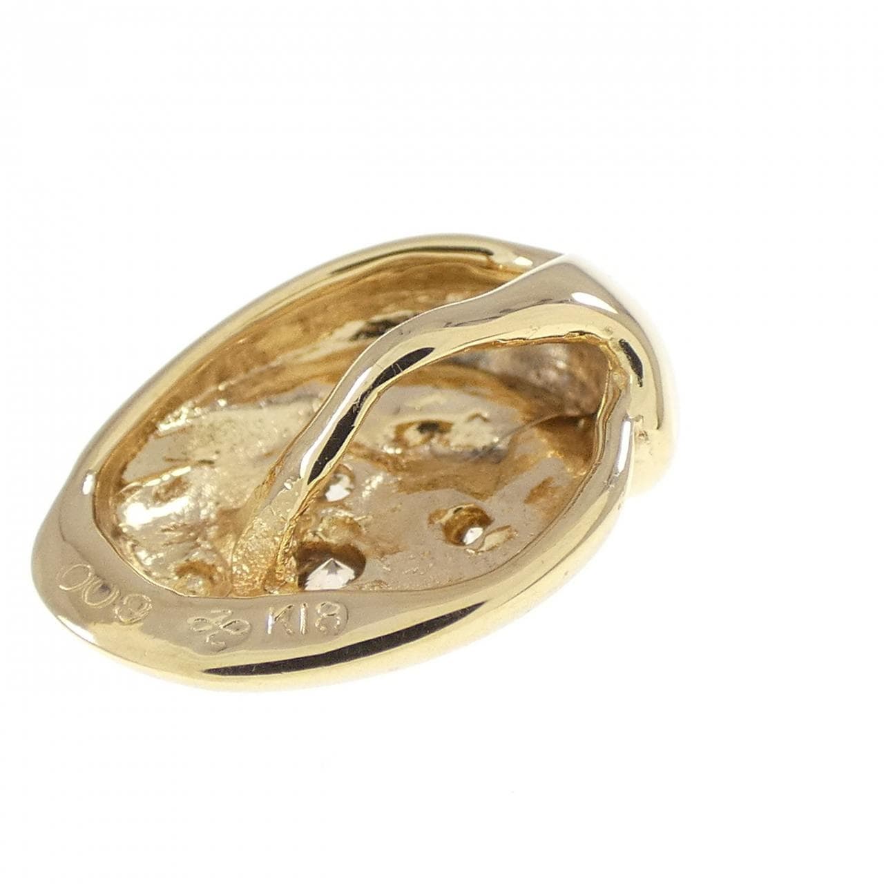 K18YG ダイヤモンド ペンダント 0.09CT