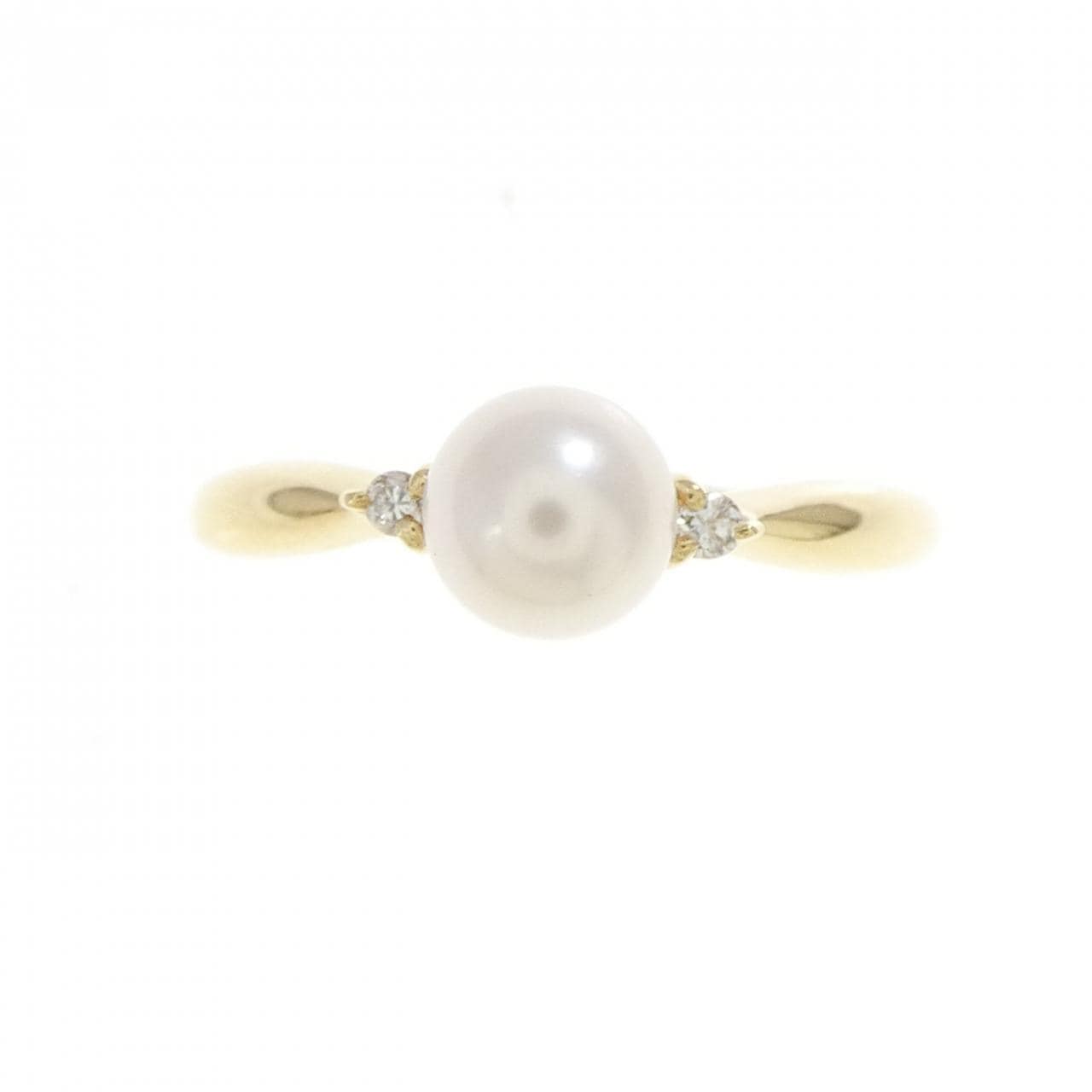 K18YG アコヤパール リング 5.4mm