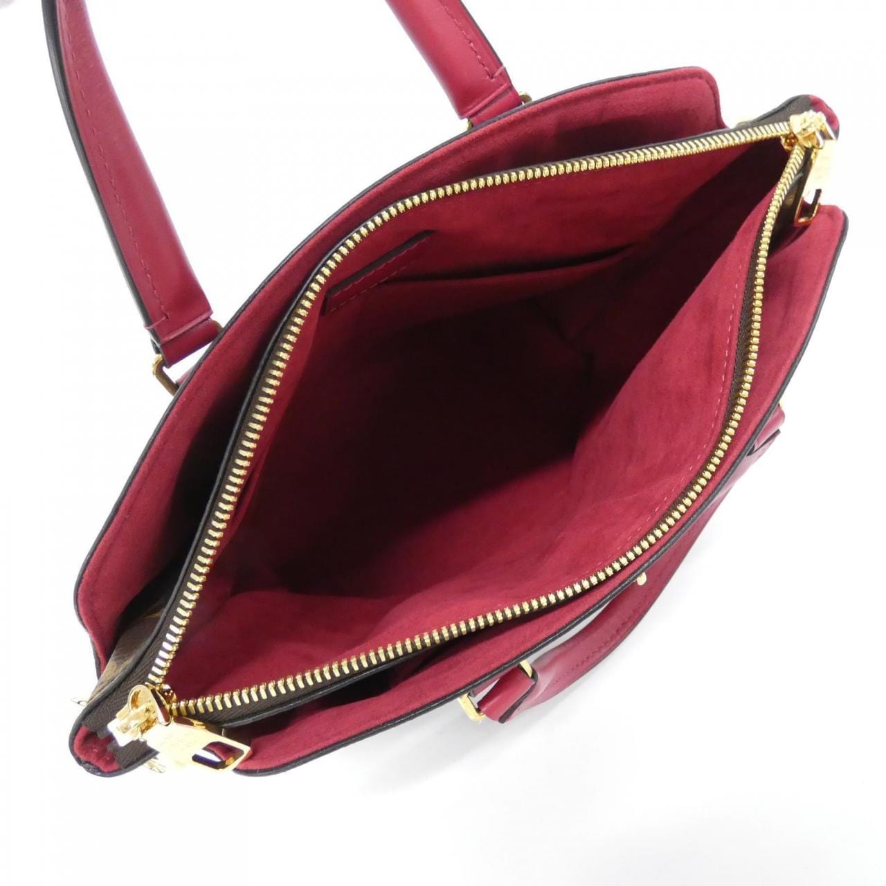 ルイヴィトン モノグラム フラワー ジップド トート PM M44350 バッグ