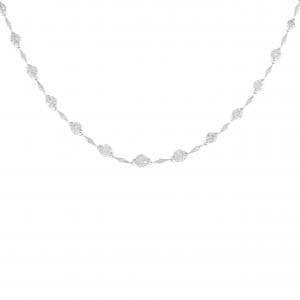 K18WG ダイヤモンド ネックレス 3.06CT