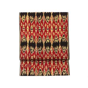 【新品】名古屋帯 貴久樹 イカット手織り