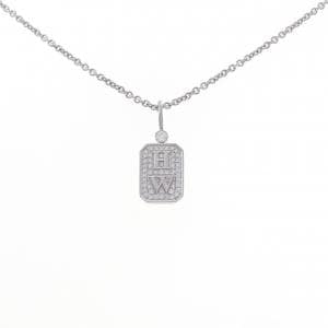 HARRY WINSTON HW 徽标项链