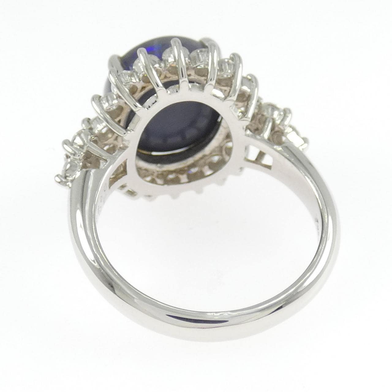 PT900 ブラックオパール リング 4.87CT