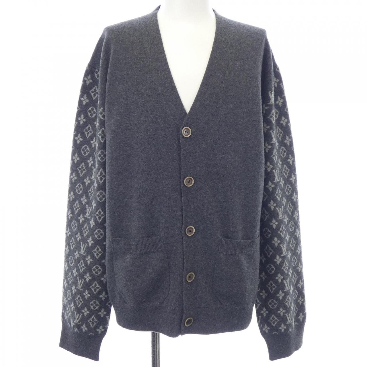 ルイヴィトン LOUIS VUITTON モノグラムミックス カシミヤカーディガン HON43WR93 カーディガン