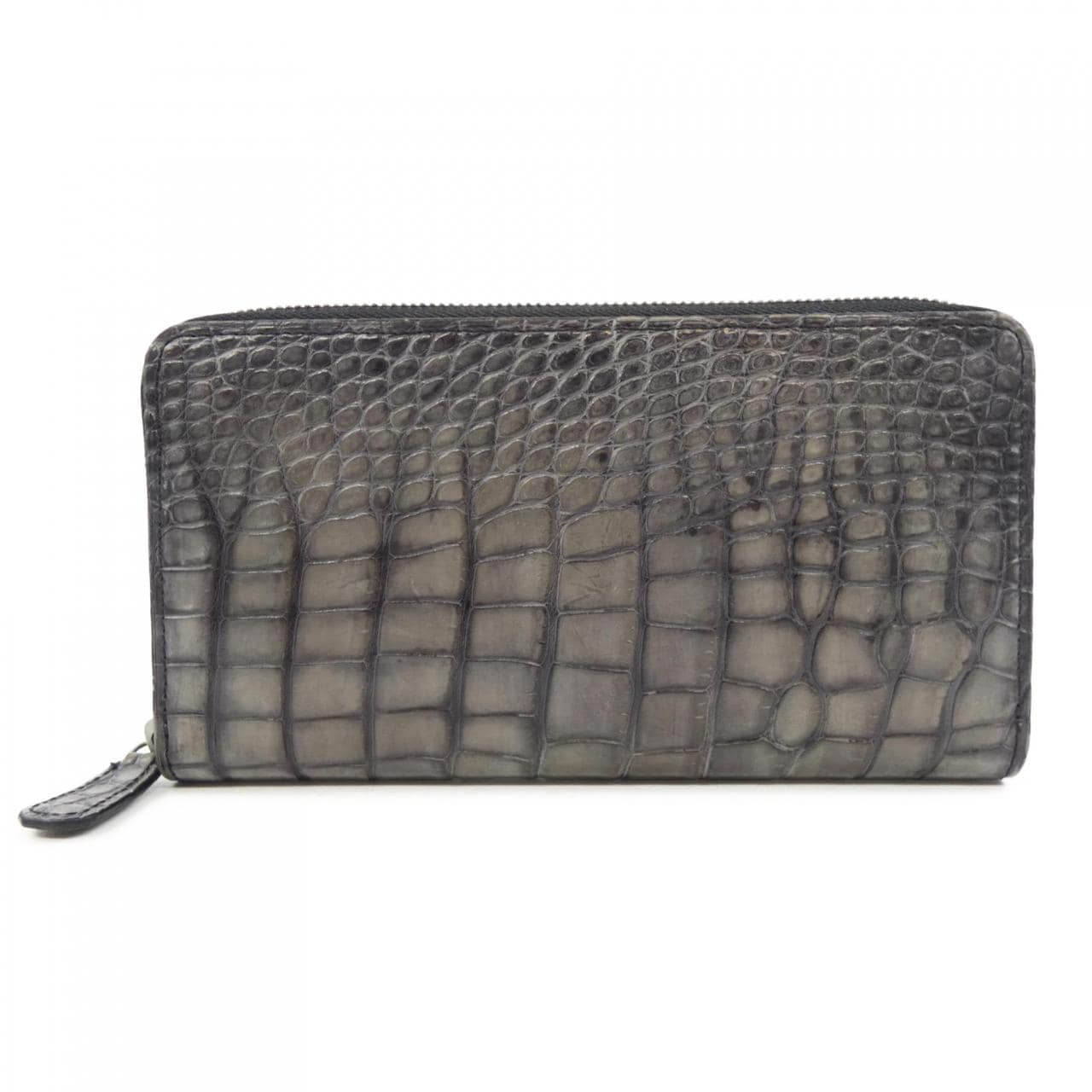 Berluti Itauba鱷魚皮長拉鍊皮夾