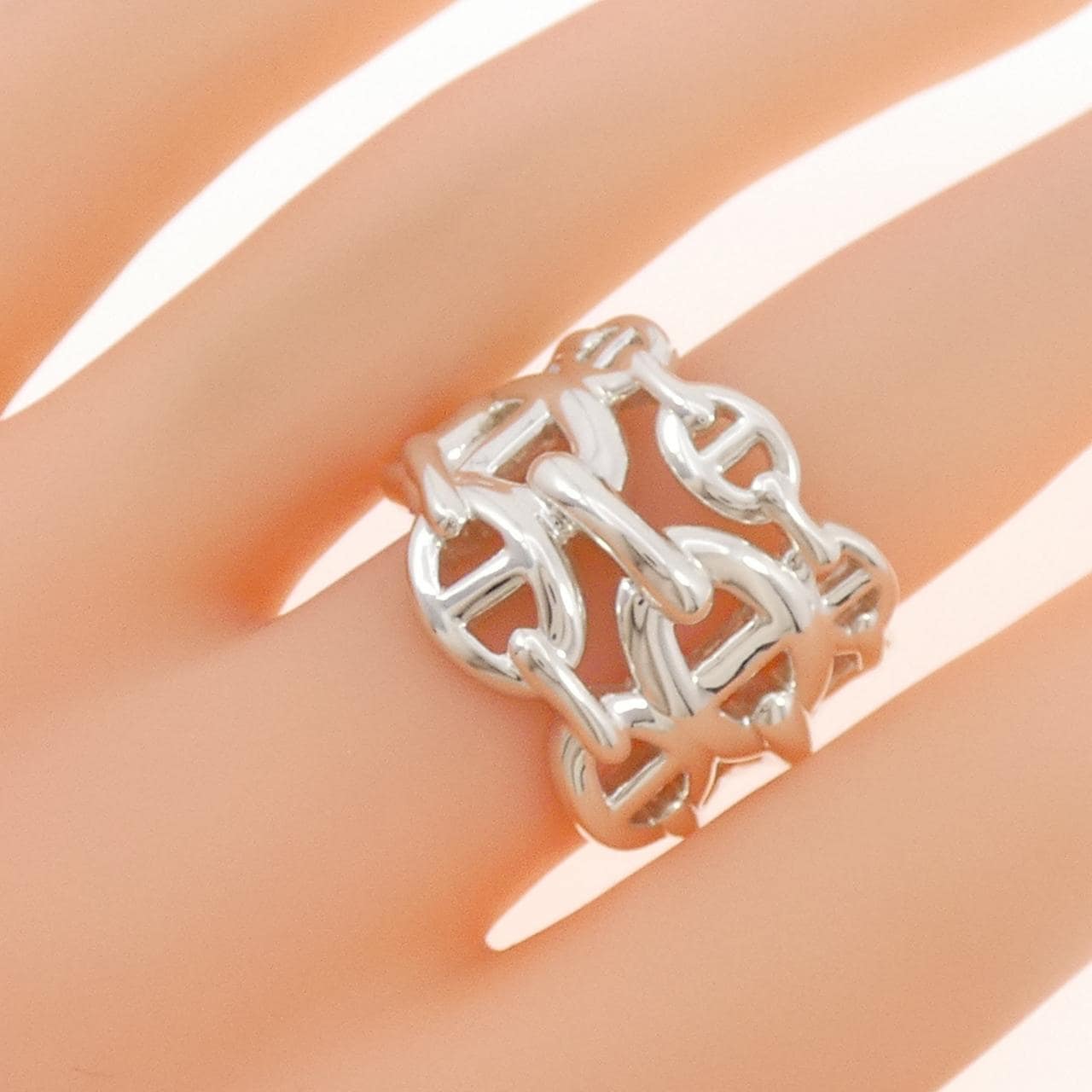 エルメス シェーヌ ダンクル アンシェネ リング