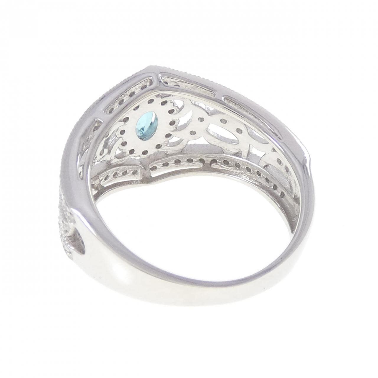 PT900 パライバトルマリン リング 0.22CT