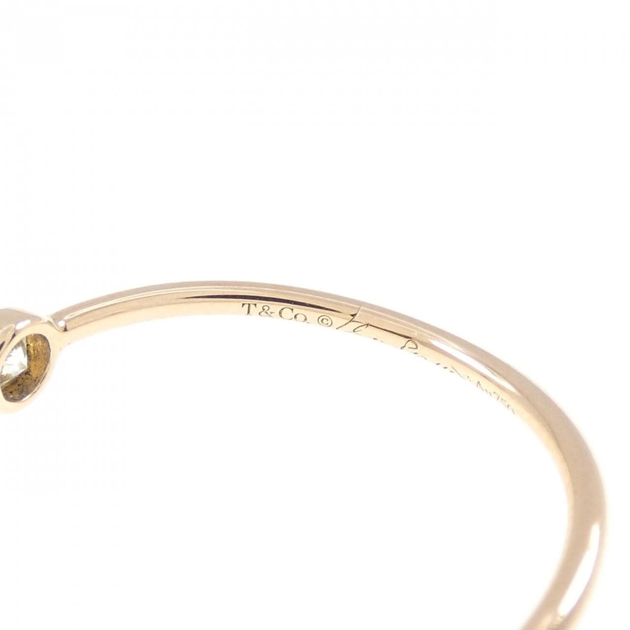 ティファニー ウェーブシングルロウ リング