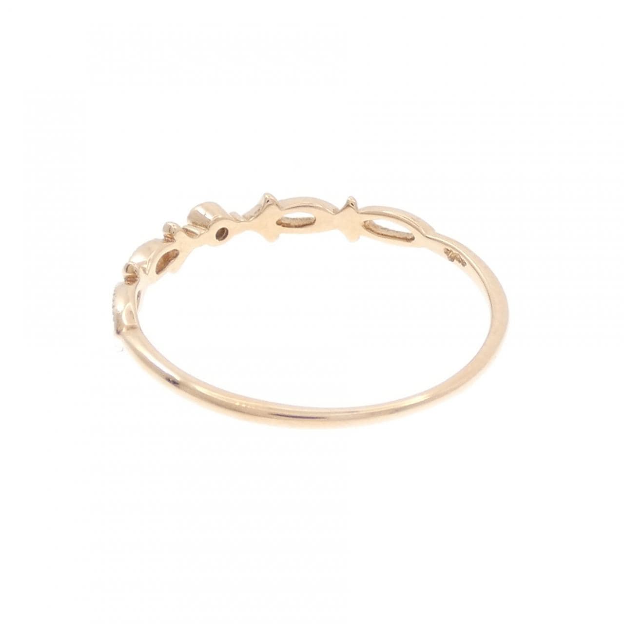 アガット ダイヤモンド リング 0.14CT
