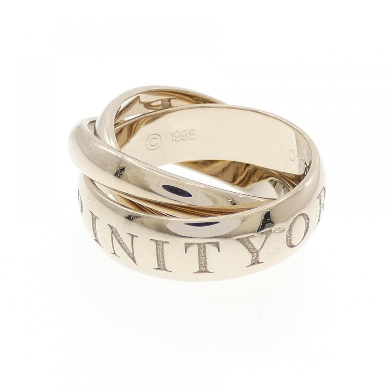 カルティエ トリニティ 1998年X'mas限定 リング