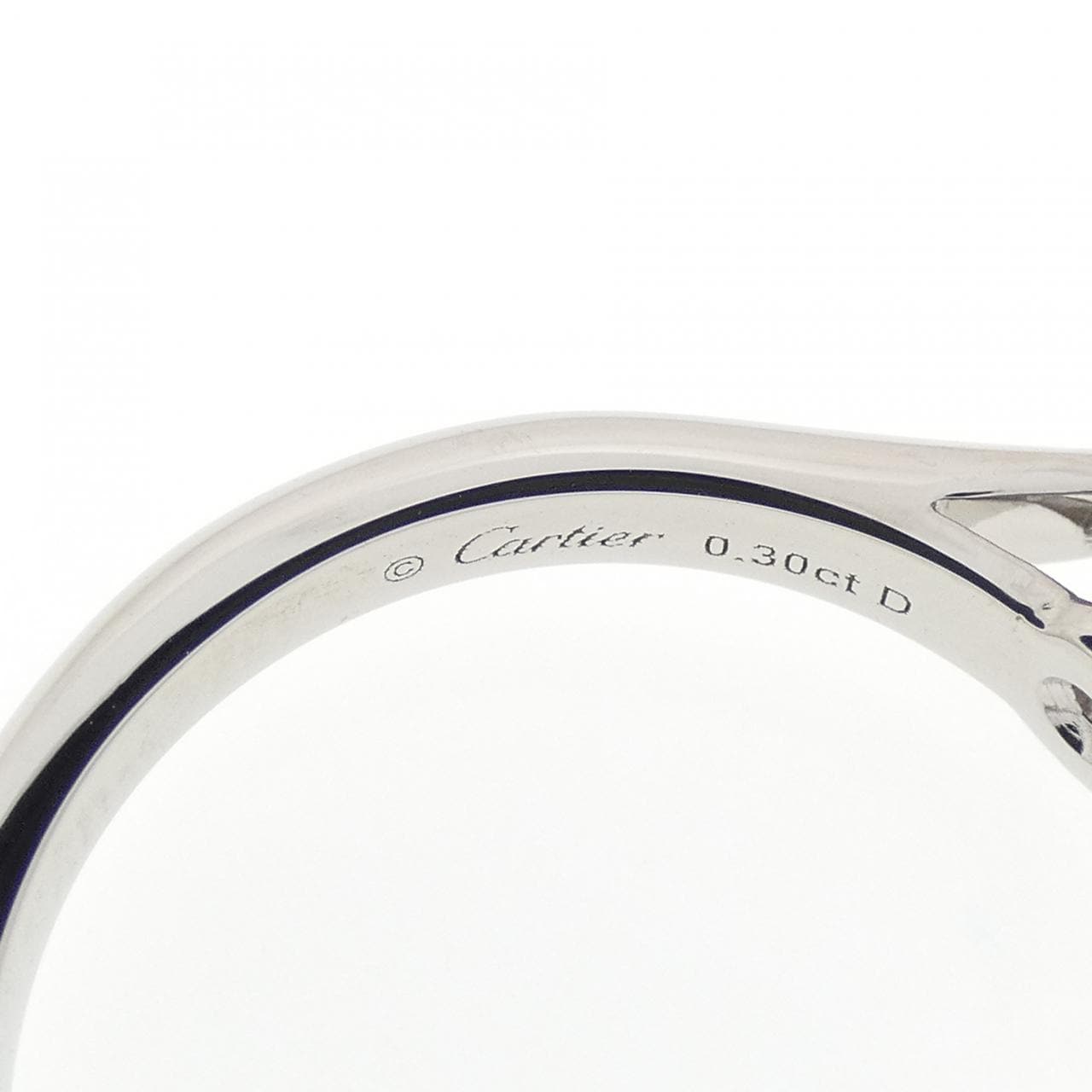 カルティエ 1895 ソリテール リング 0.30CT