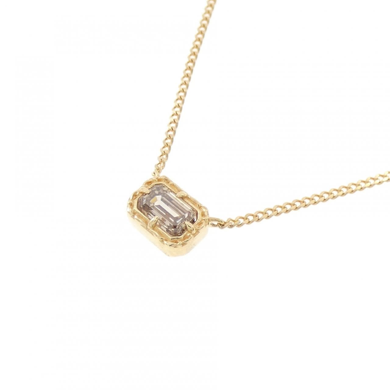アガット ダイヤモンド ネックレス 0.15CT