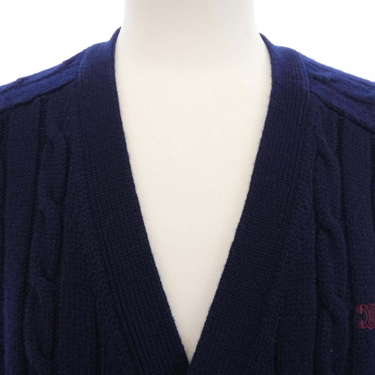 セリーヌ CELINE トリオンフ TRIOMPHE 2AD5G362W カーディガン