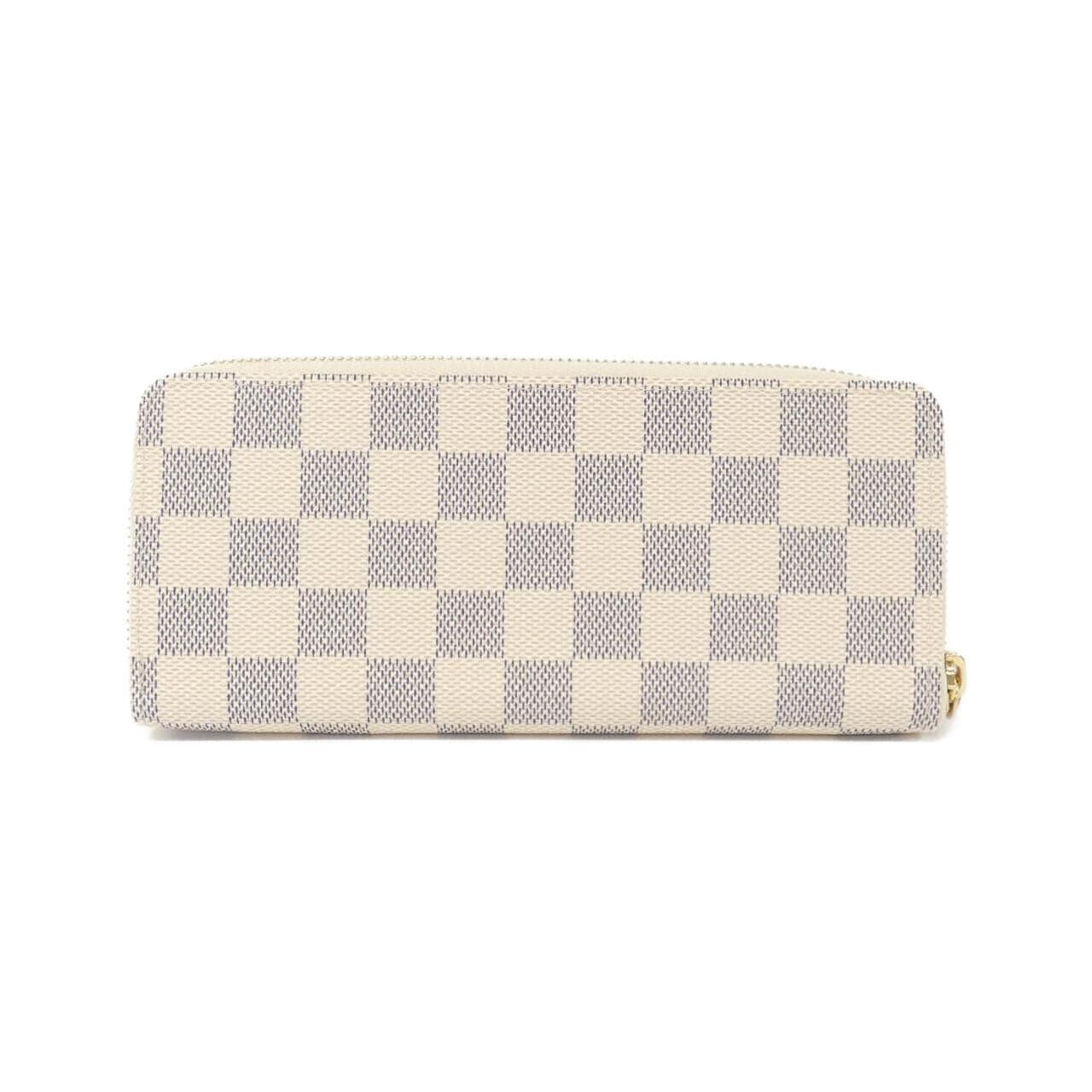 LOUIS VUITTON Damier Azur Portefeuille Clemence N61264 钱包