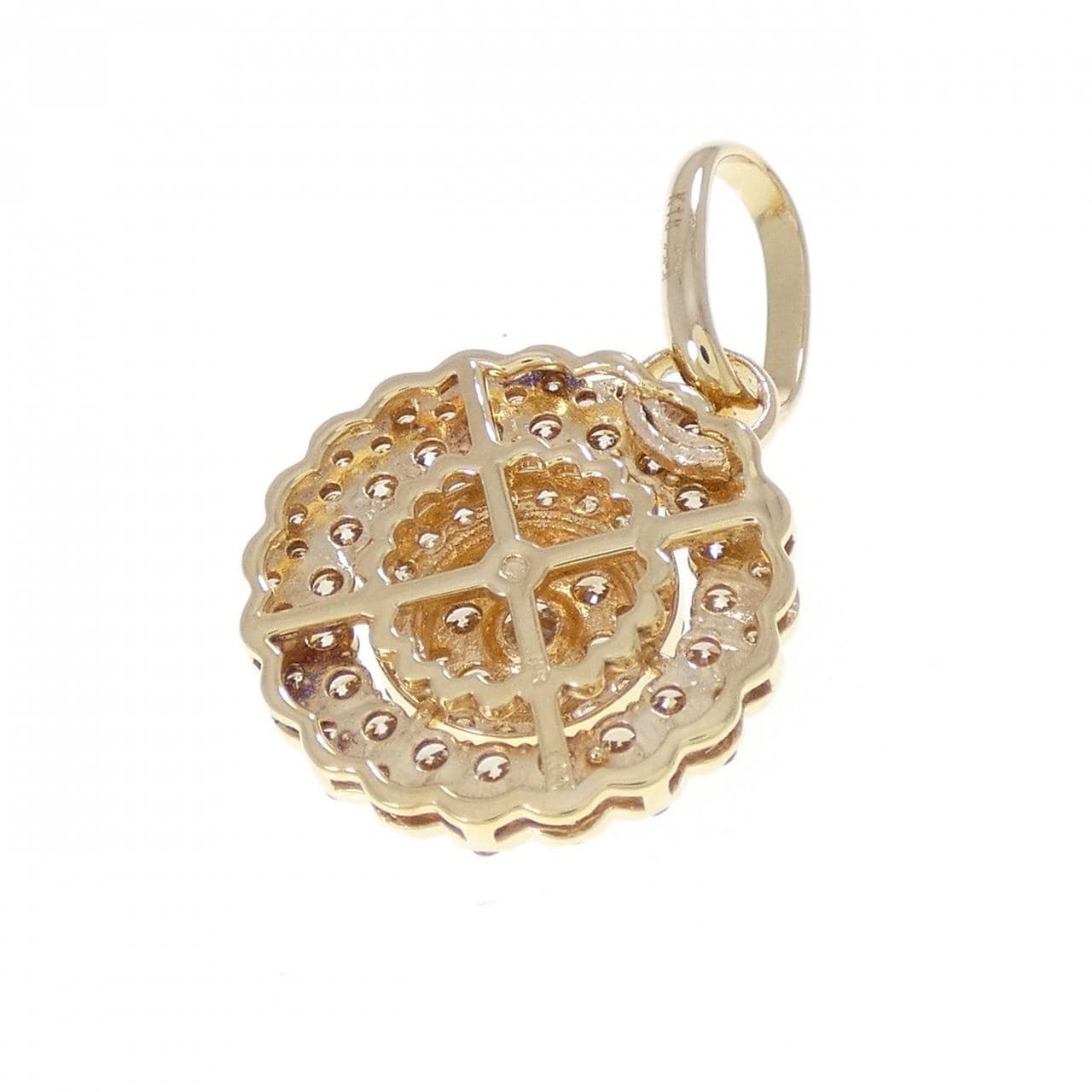 K18YG ダイヤモンド ペンダント 1.00CT