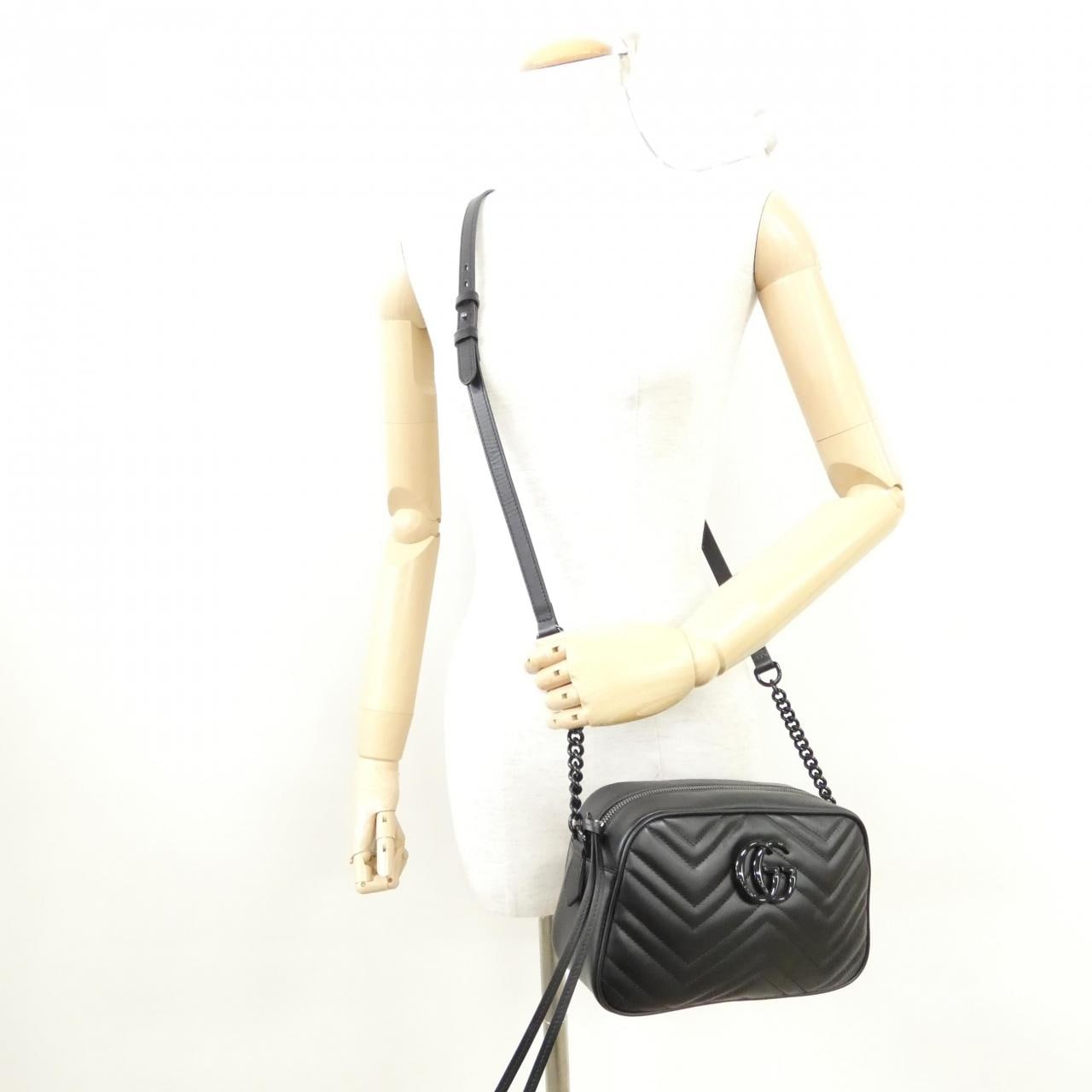 【新品】グッチ GG MARMONT 447632 DTDHV ショルダーバッグ