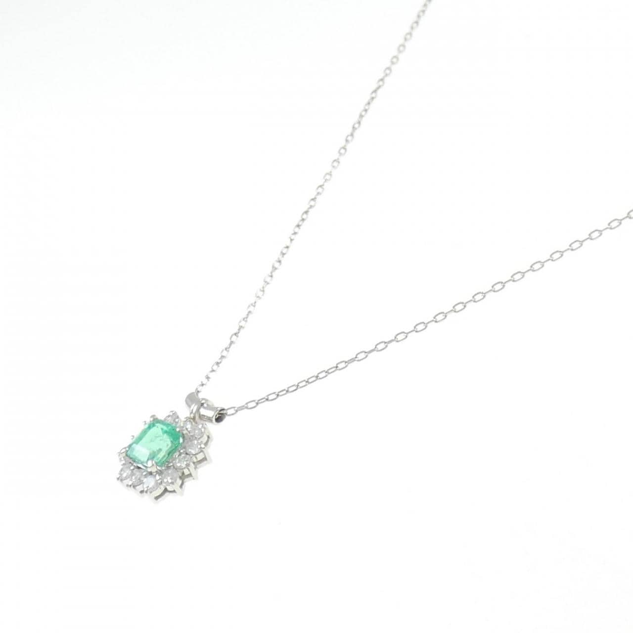 PT Emerald Necklace 1.09CT