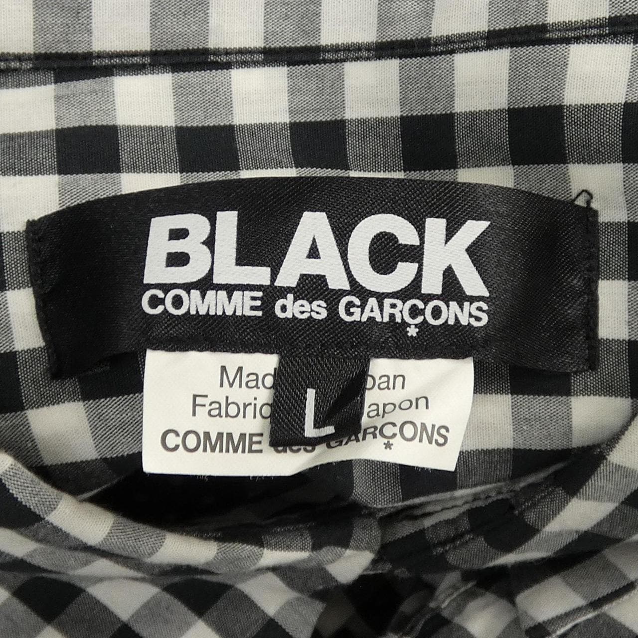 ブラックコムデギャルソン BLACK COMME des GARCONS 1J-B011 シャツ