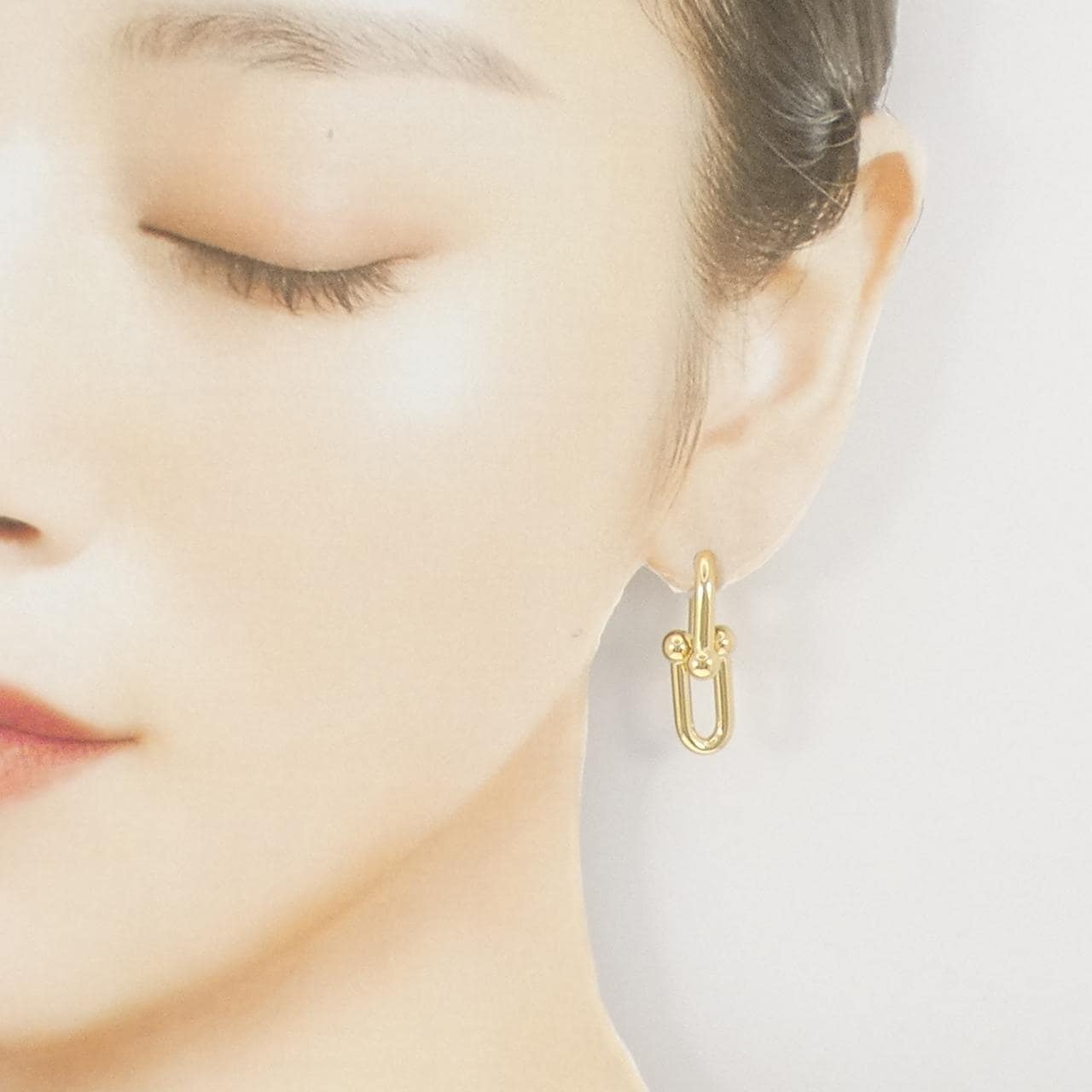 ティファニー ハードウェア ミディアム リンク ピアス