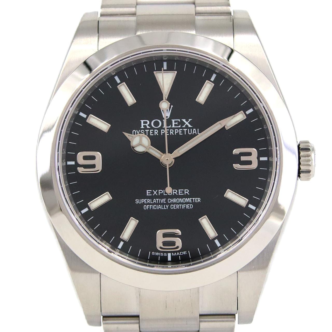 ROLEX Explorer I 214270. SS自动上弦随机编号