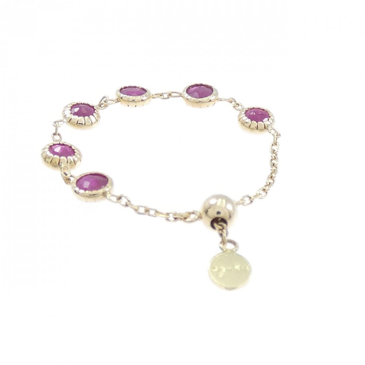 アガット ルビー リング