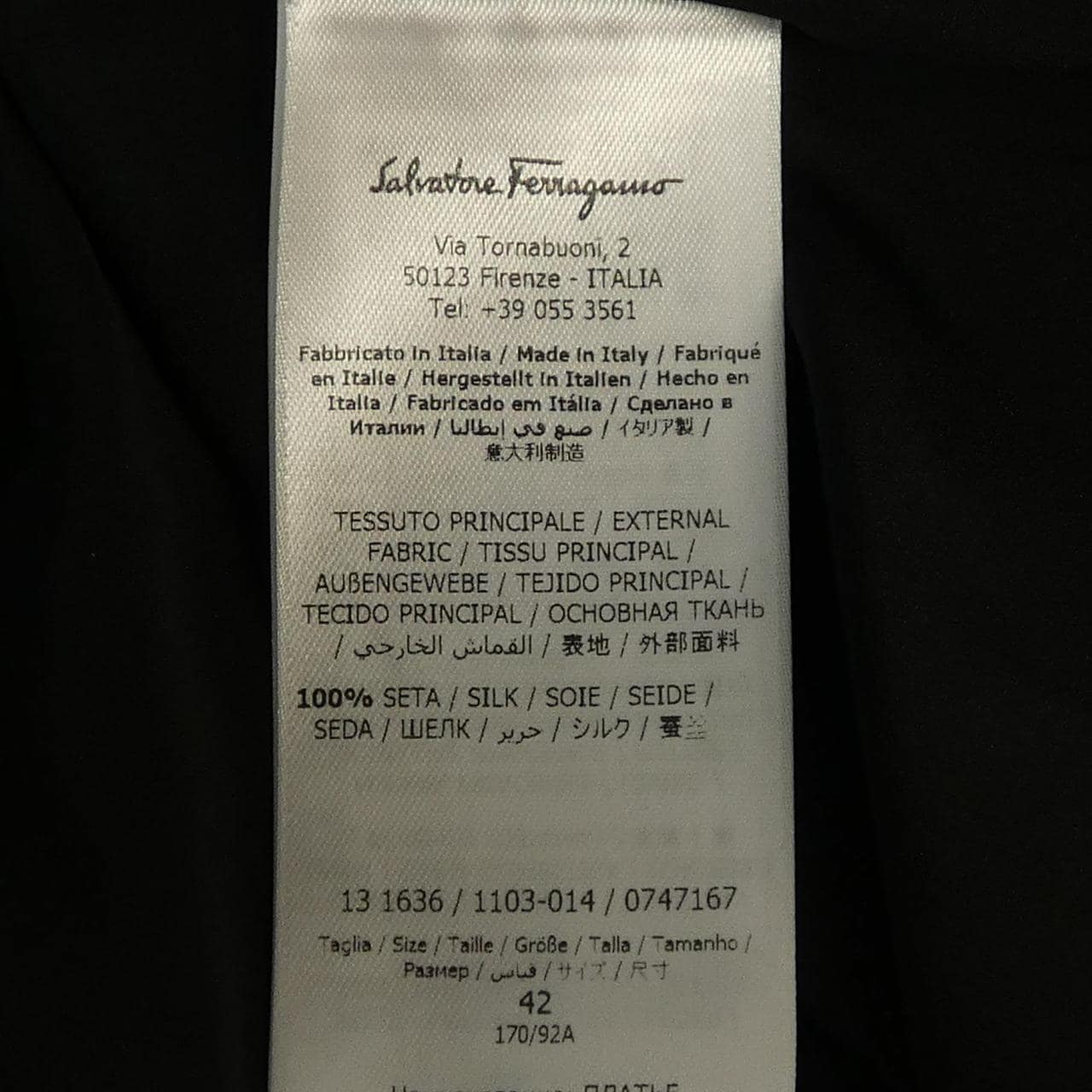 サルヴァトーレフェラガモ SALVATORE FERRAGAMO ワンピース