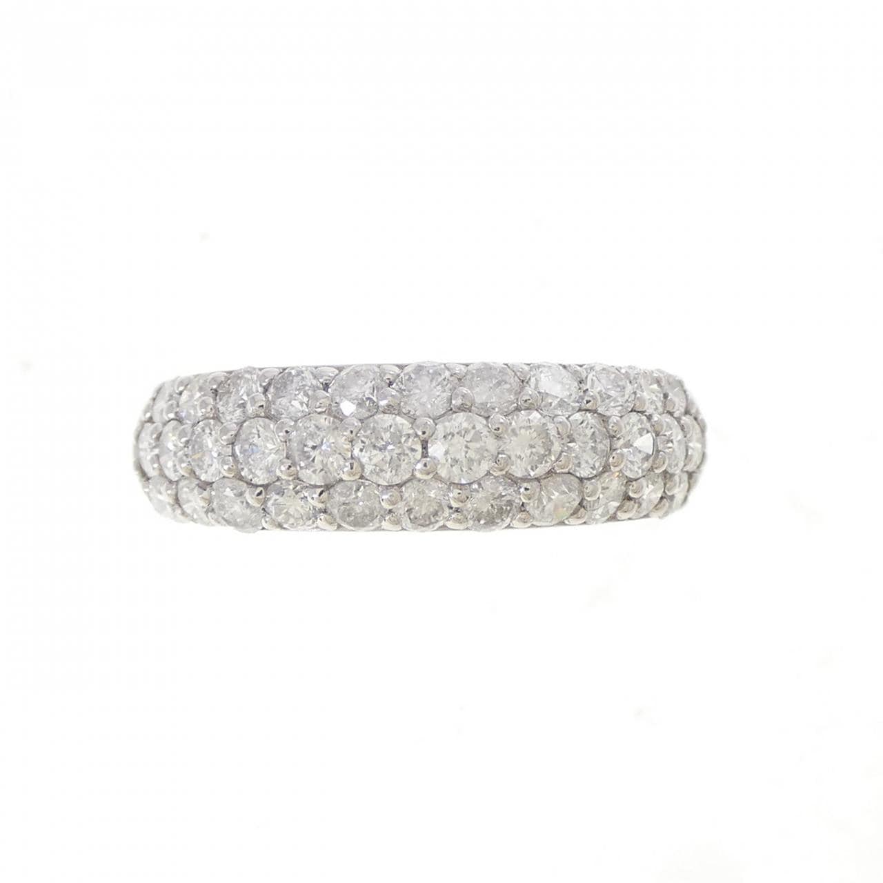 PT900 パヴェ ダイヤモンド リング 1.00CT