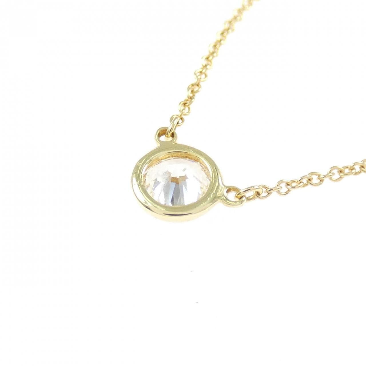 ティファニー バイザヤード ネックレス 0.37CT G VVS1 3EXT