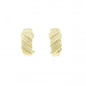 K18YG ダイヤモンド ピアス/イヤリング 0.30CT