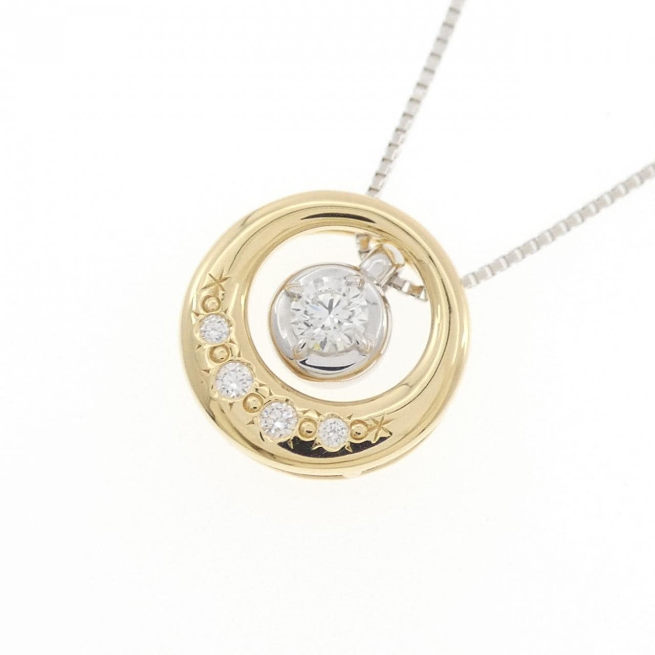 タサキ ダイヤモンド ネックレス 0.15CT
