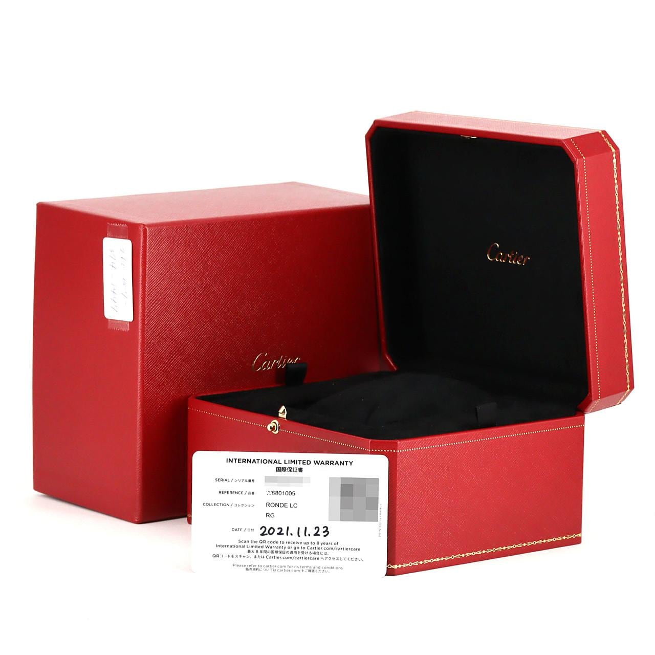 カルティエ ロンド･ルイ･カルティエ PG W6801005 PG･RG 自動巻