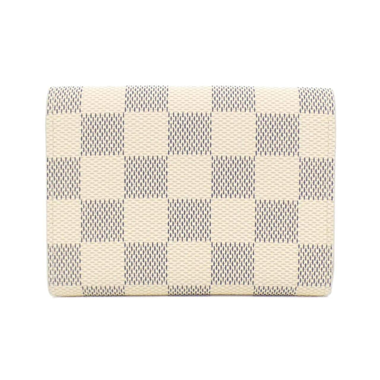 LOUIS VUITTON Damier Azur Porte Monet Rosali N61276 INCASE