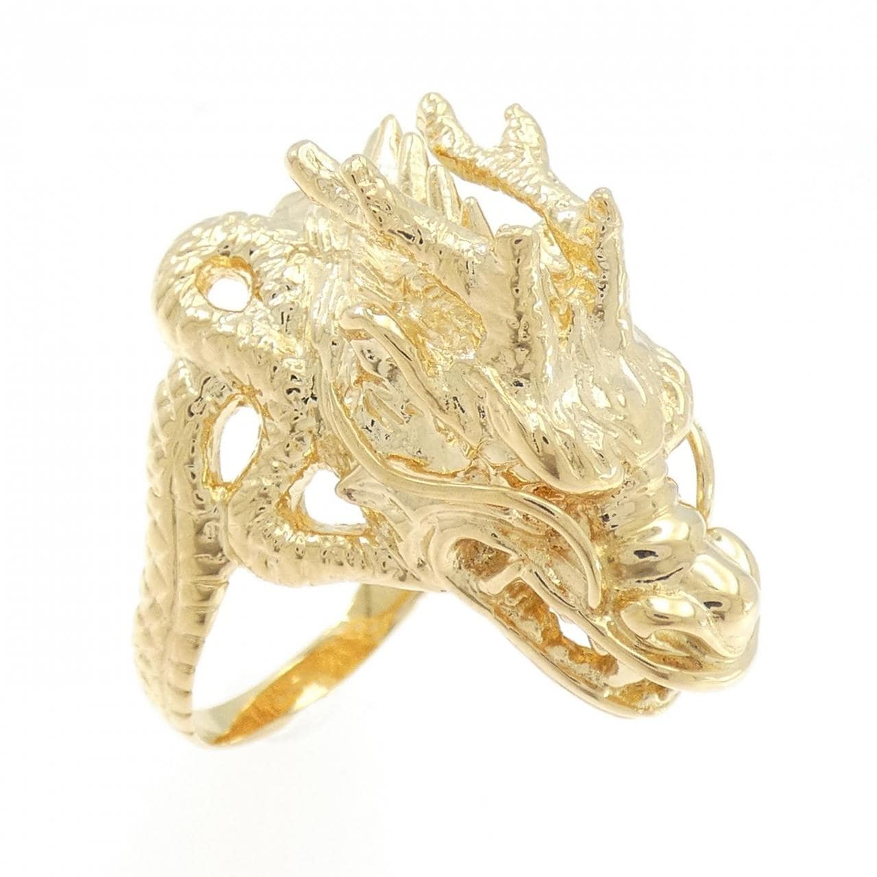 K18YG ドラゴン リング