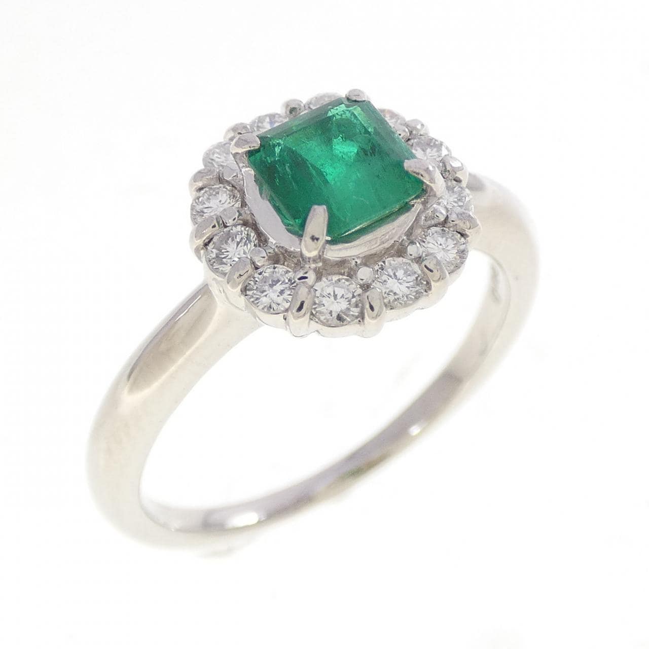PT900 エメラルド リング 0.54CT