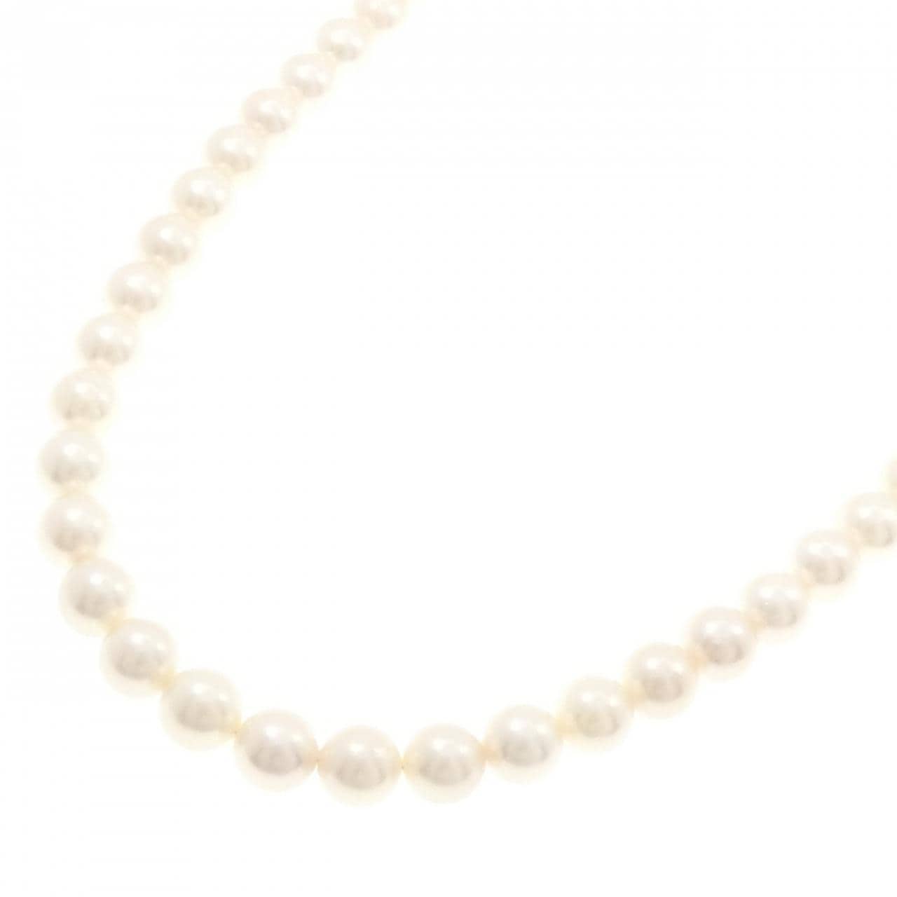 シルバークラスプ アコヤパール ネックレス 8-8.5mm