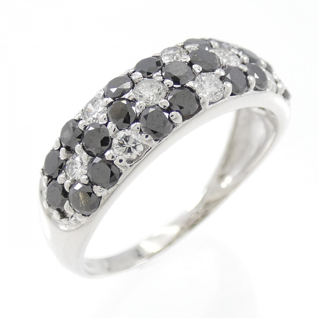 K18WG ダイヤモンド リング 1.00CT
