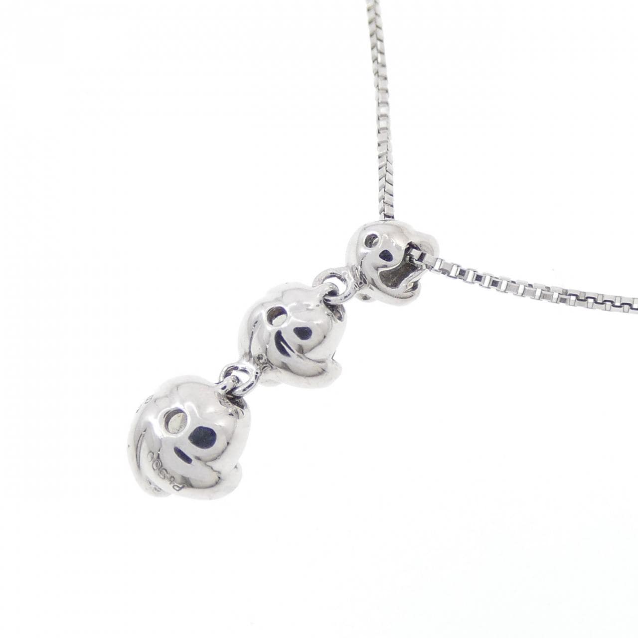 PT900/PT850 ダイヤモンド ネックレス 0.38CT