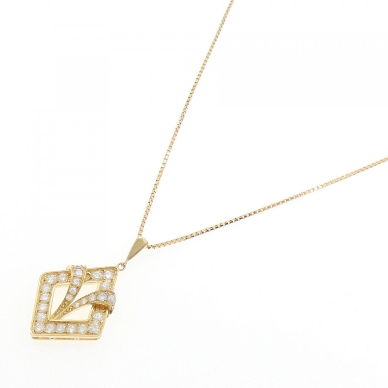 ミキモト ダイヤモンド ネックレス 0.80CT