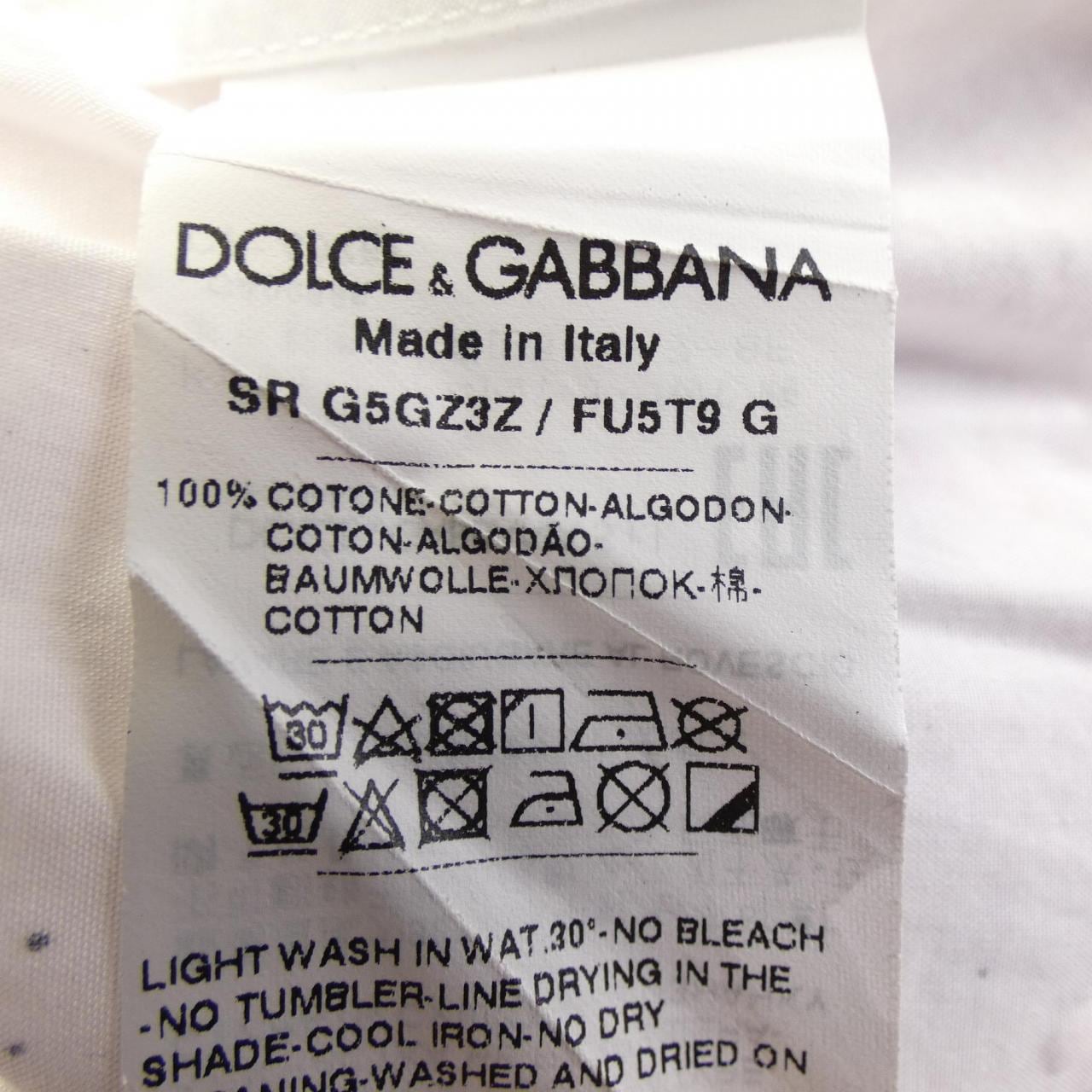 ドルチェアンドガッバーナ DOLCE&GABBANA G5GZ3Z/FU5T9 シャツ